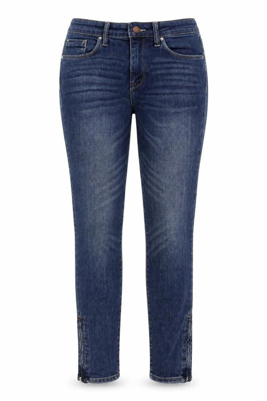 H&M Womens Blue  Denim Skinny Jeans Size 8 L28 in