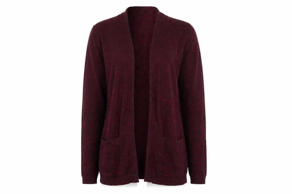 New Look Womens Red   Cardigan Jumper Size 10
