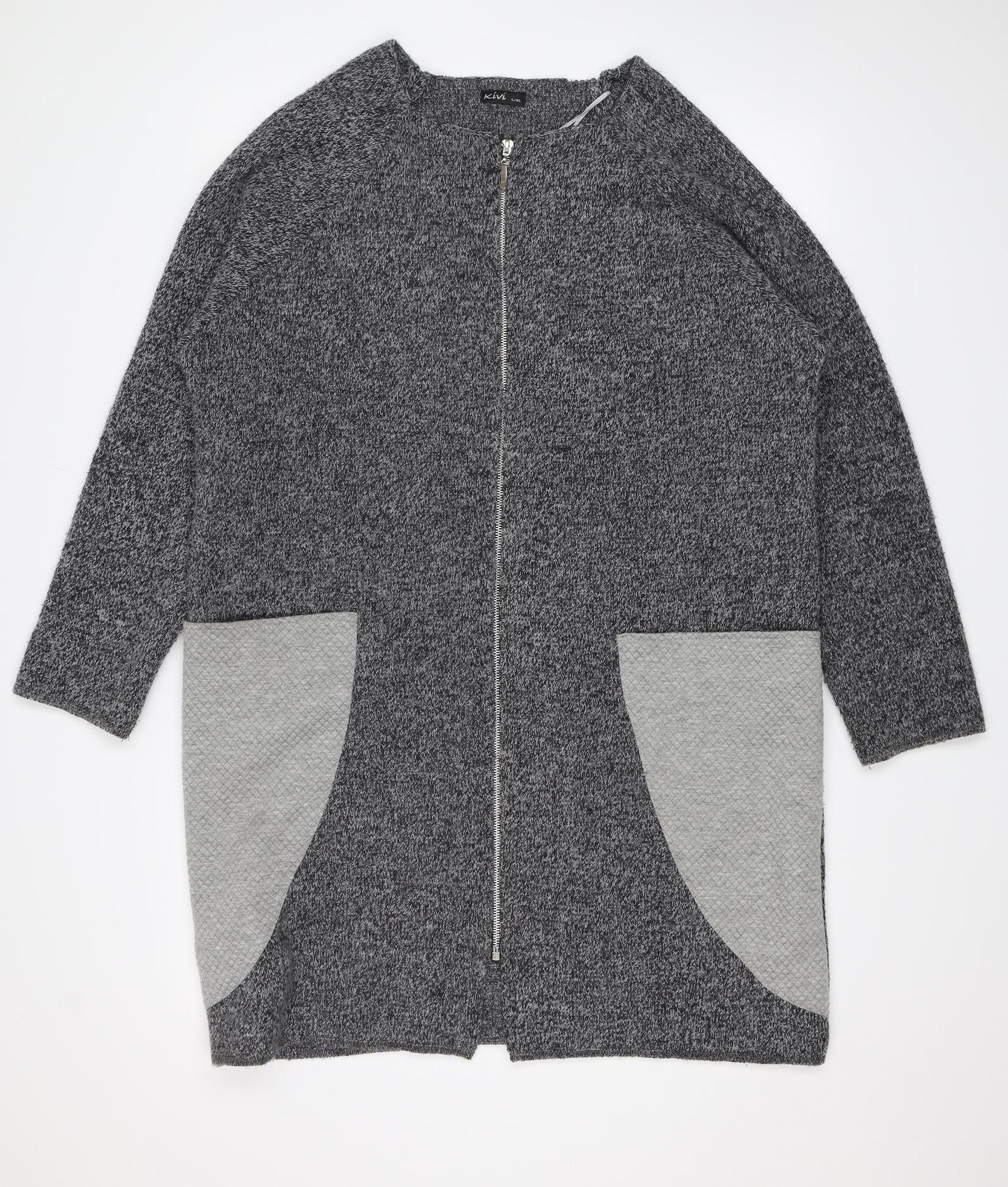 Kivi Womens Grey   Jacket  Size L