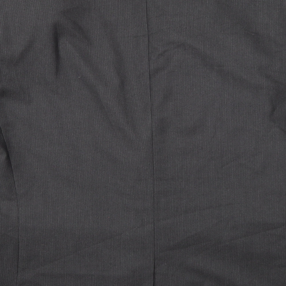 NEXT Mens Grey Striped  Jacket Suit Jacket
