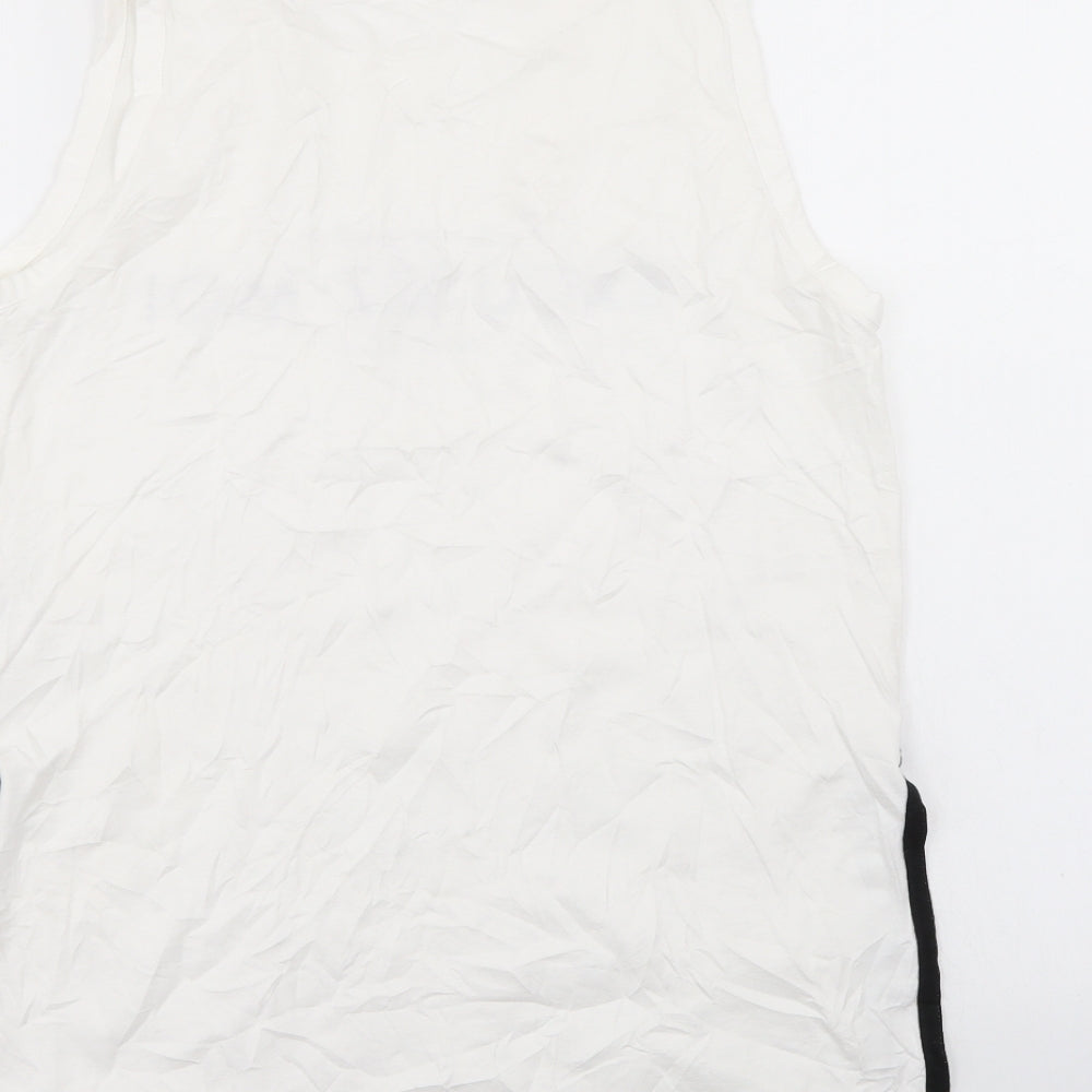 Zara Womens White   Basic Tank Size M