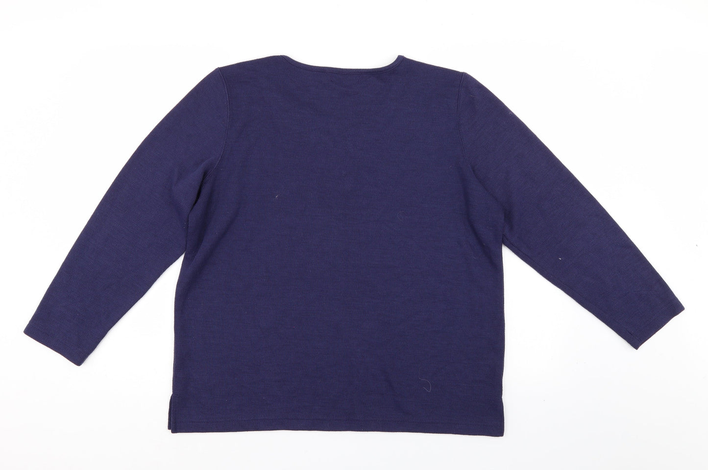 BM Womens Blue   Pullover Jumper Size M