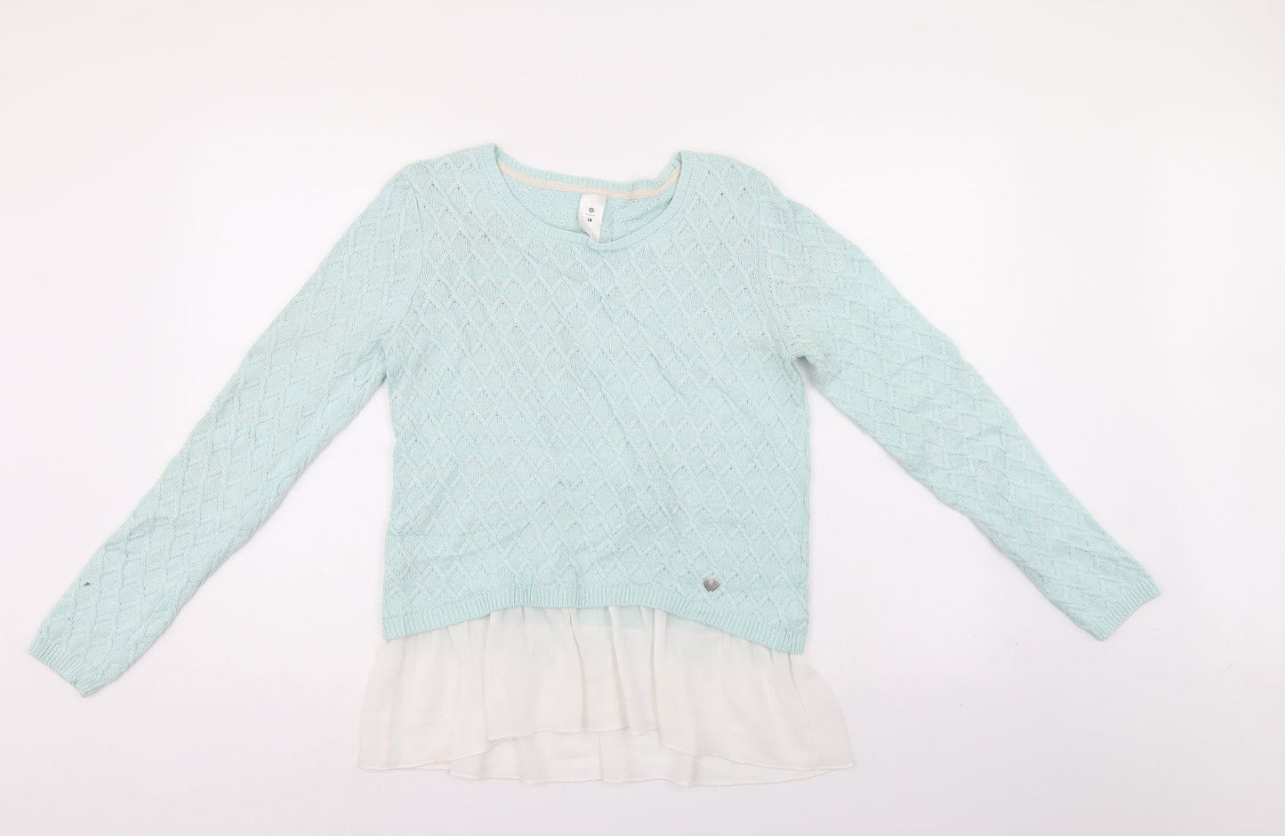 Target Womens Green   Tunic Jumper Size 14