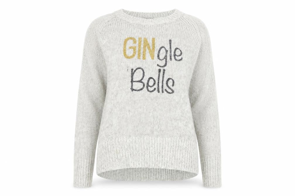 New Look Womens White  Knit Pullover Jumper Size S