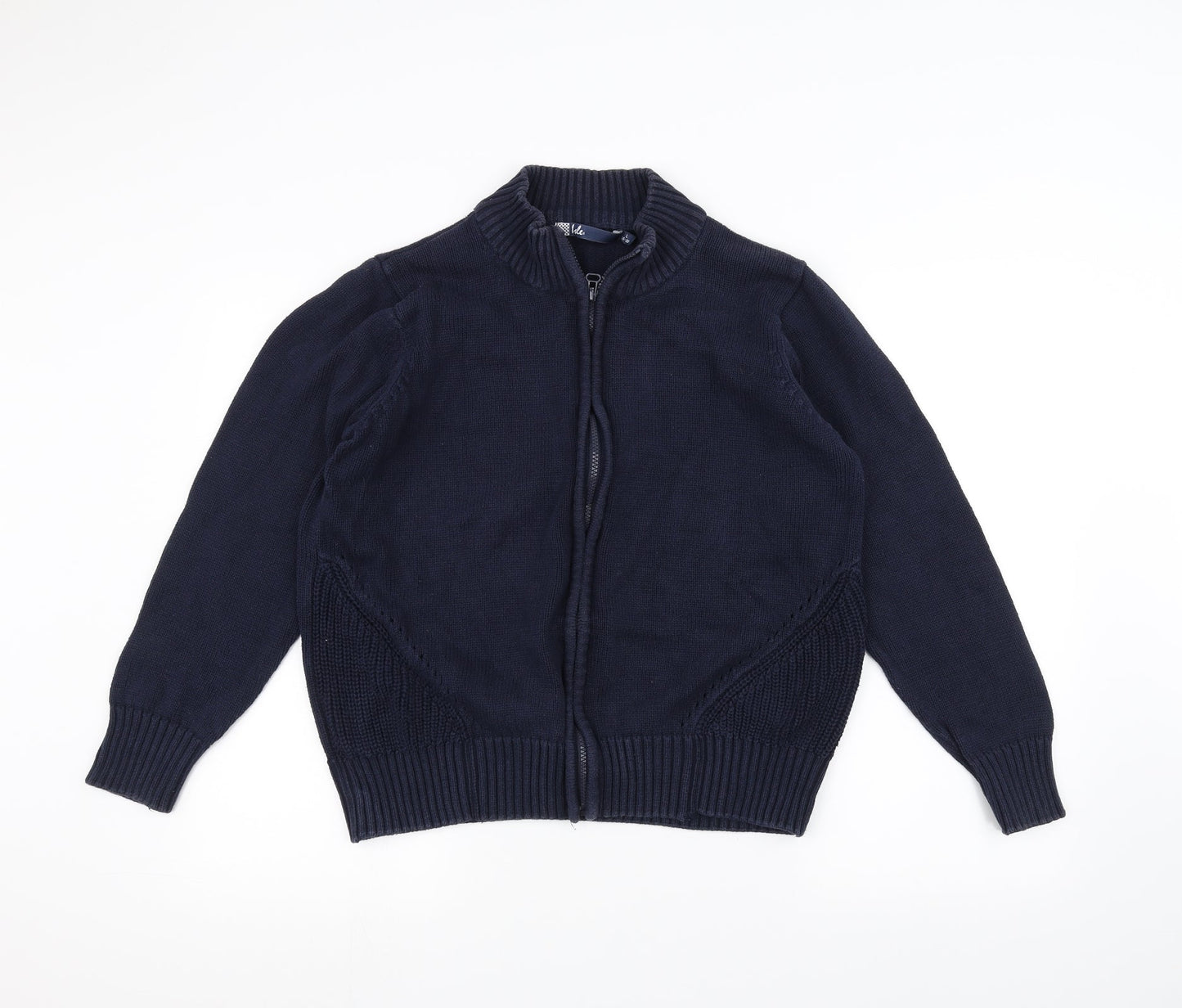 ISLE Womens Blue  Knit Jacket  Size L