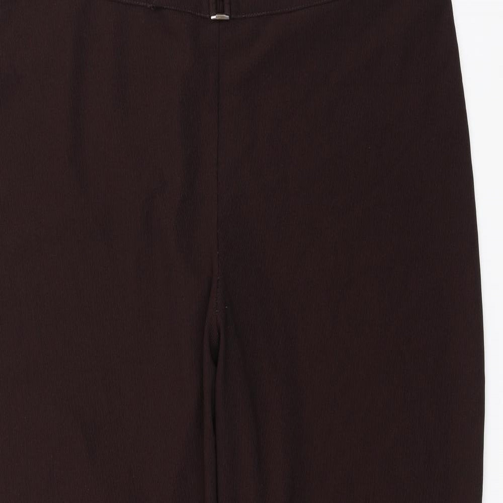 Preworn Womens Brown   Trousers  Size 22 L28 in