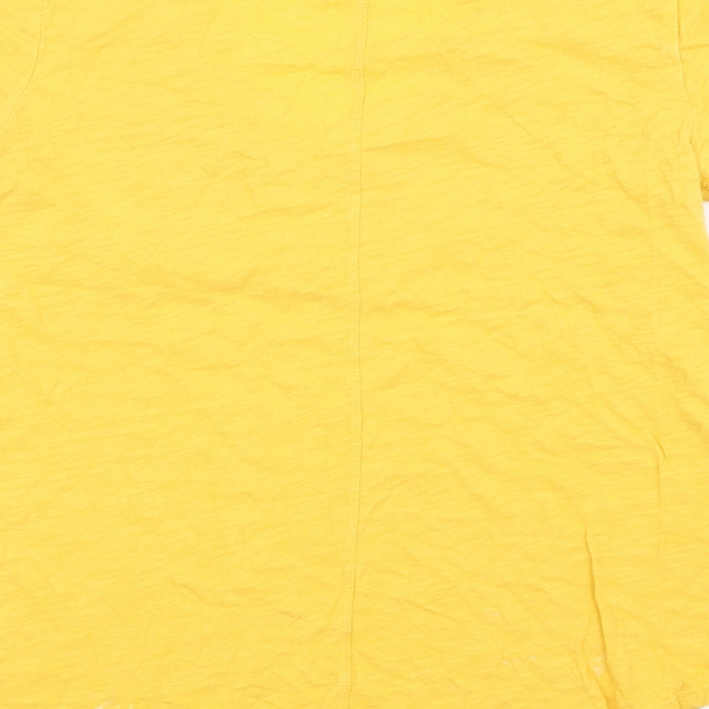 Gap Womens Yellow   Basic T-Shirt Size S