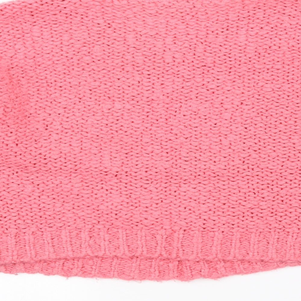 NEXT Womens Pink  Knit Pullover Jumper Size M
