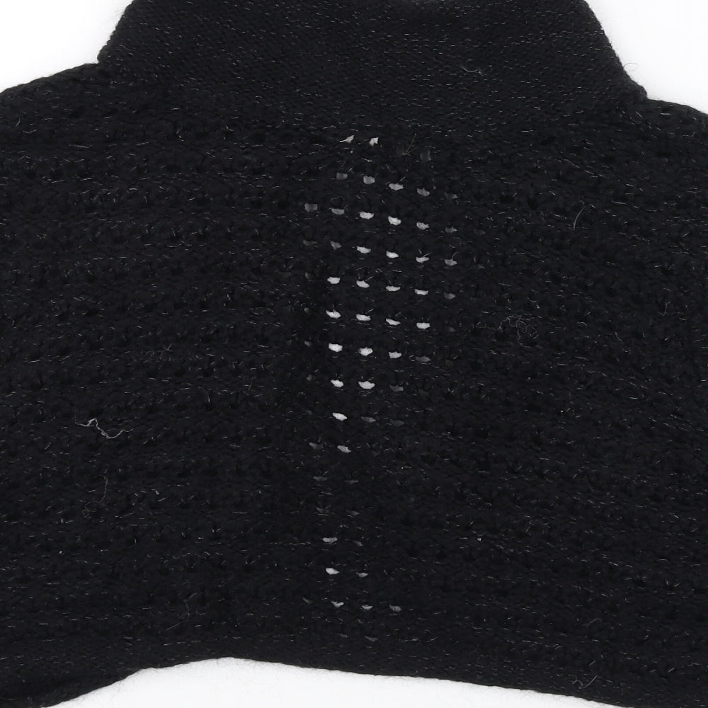 Gap Womens Black  Knit Jacket Coatigan Size L