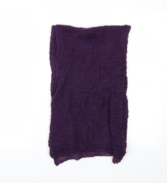 Preworn Womens Purple    Scarf