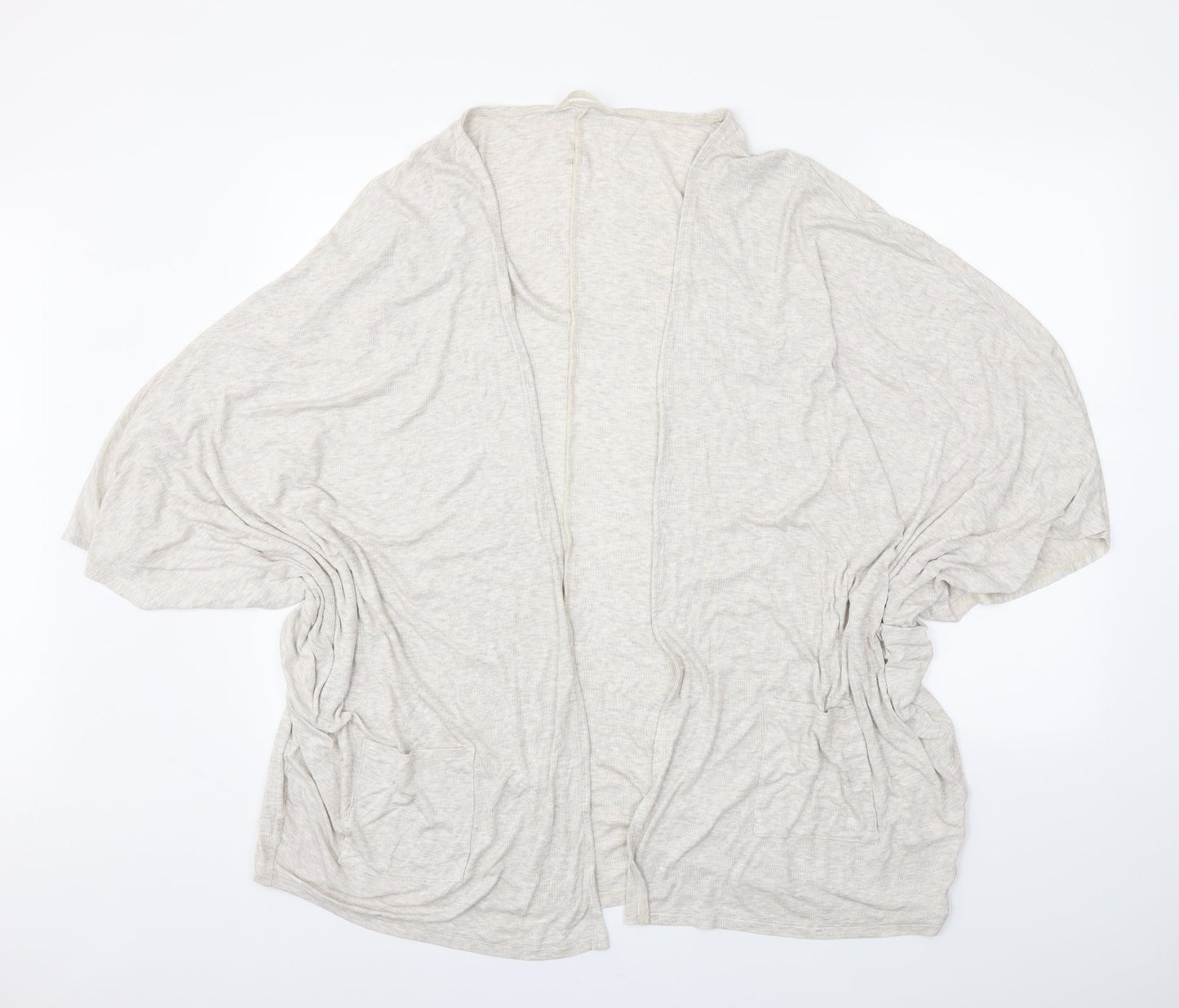 M&S Womens Ivory   Wrap Jumper Size 18