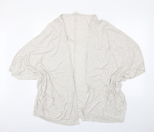 M&S Womens Ivory   Wrap Jumper Size 18