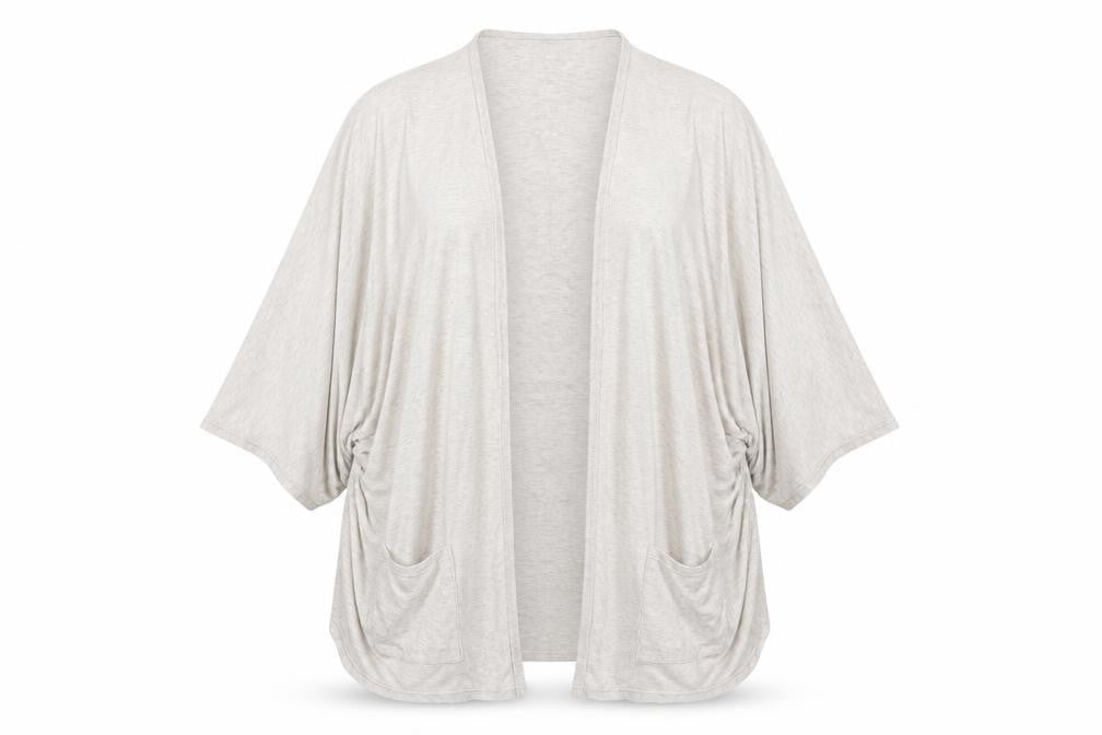 Marks & Spencer Womens Ivory   Wrap Jumper Size 18