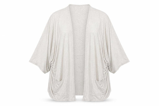 Marks & Spencer Womens Ivory   Wrap Jumper Size 18
