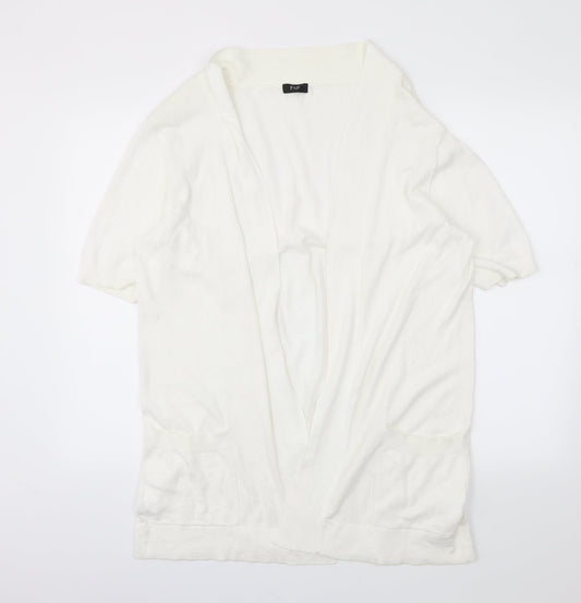 F&F Womens Ivory   Wrap Jumper Size 18