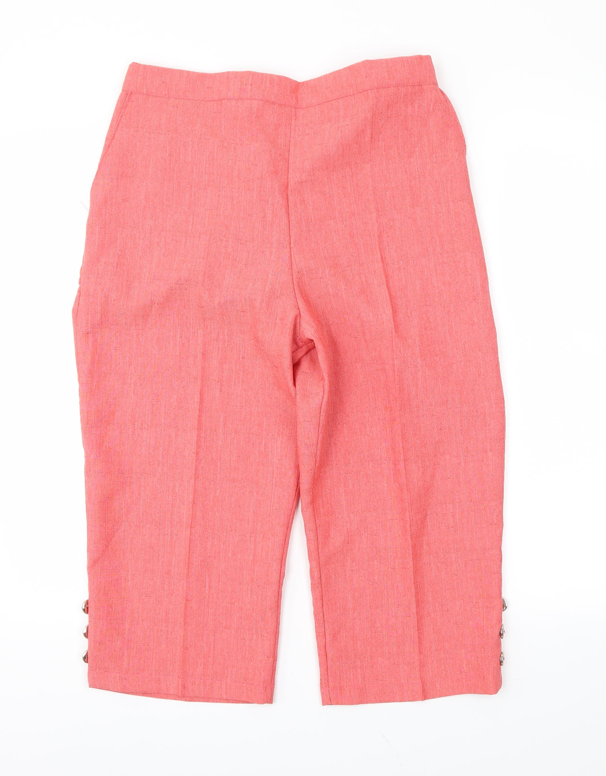 Preworn Womens Red   Cropped Trousers Size 30 in L20 in