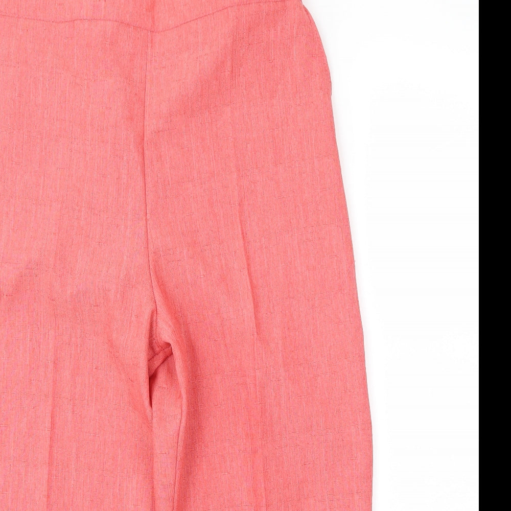 Preworn Womens Red   Cropped Trousers Size 30 in L20 in