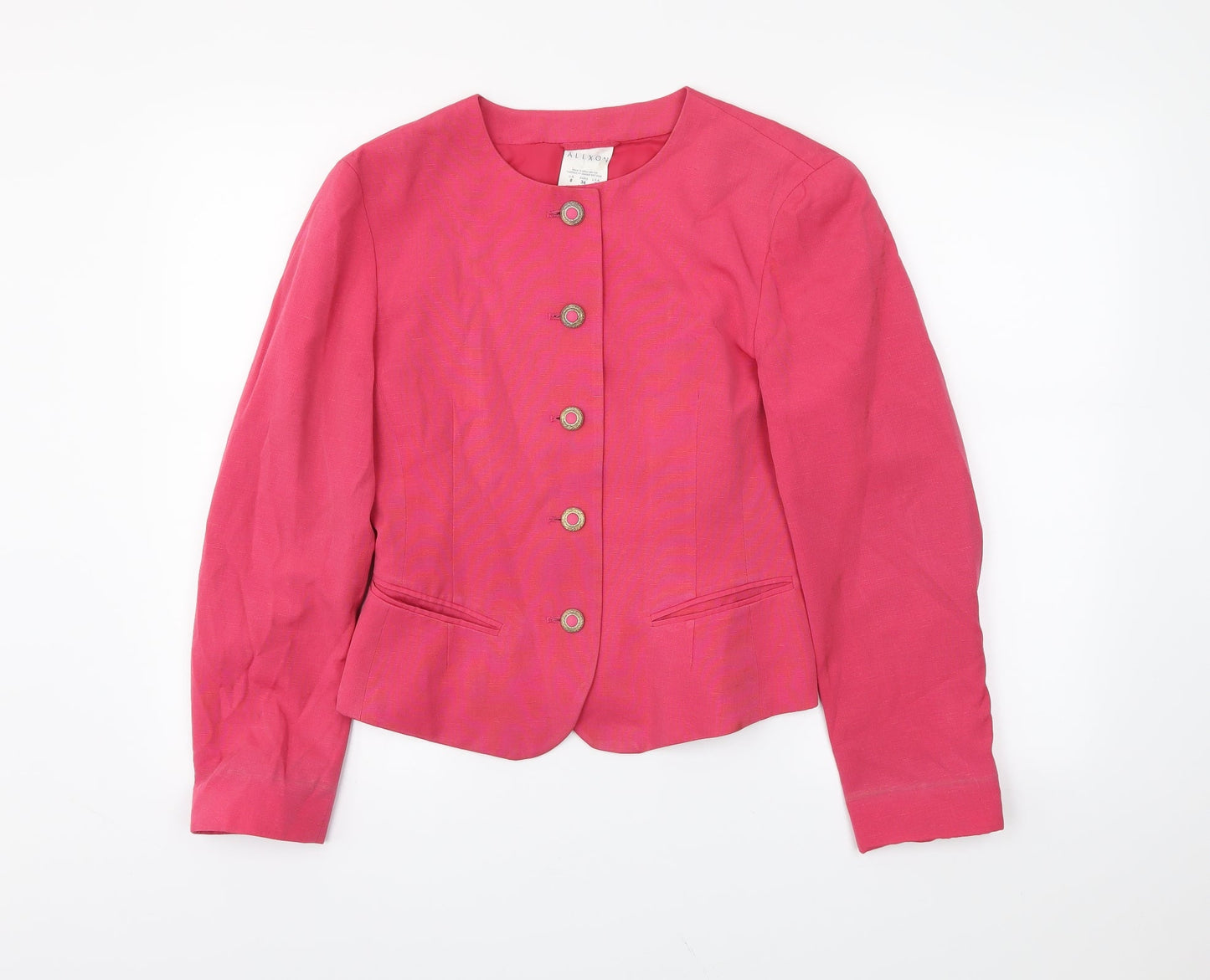 ALLXON Womens Pink   Jacket Blazer Size 8