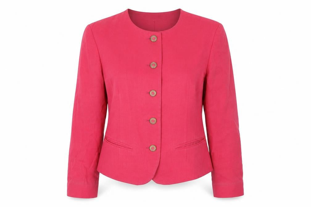 ALLXON Womens Pink   Jacket Blazer Size 8