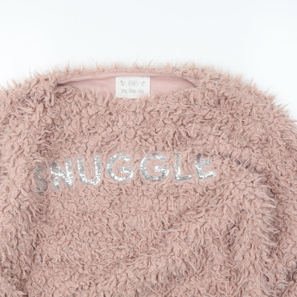 F&F Womens Pink   Pullover Jumper Size XS