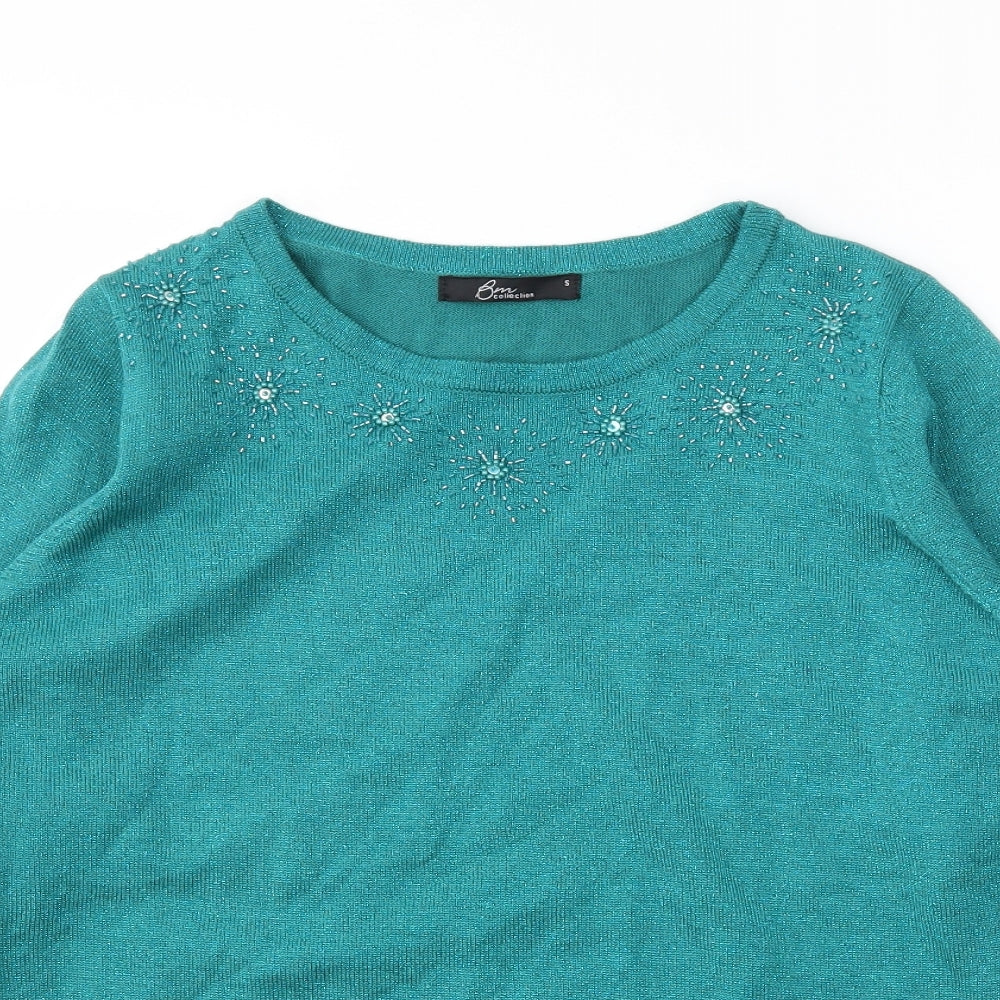 BM Womens Green   Basic T-Shirt Size S