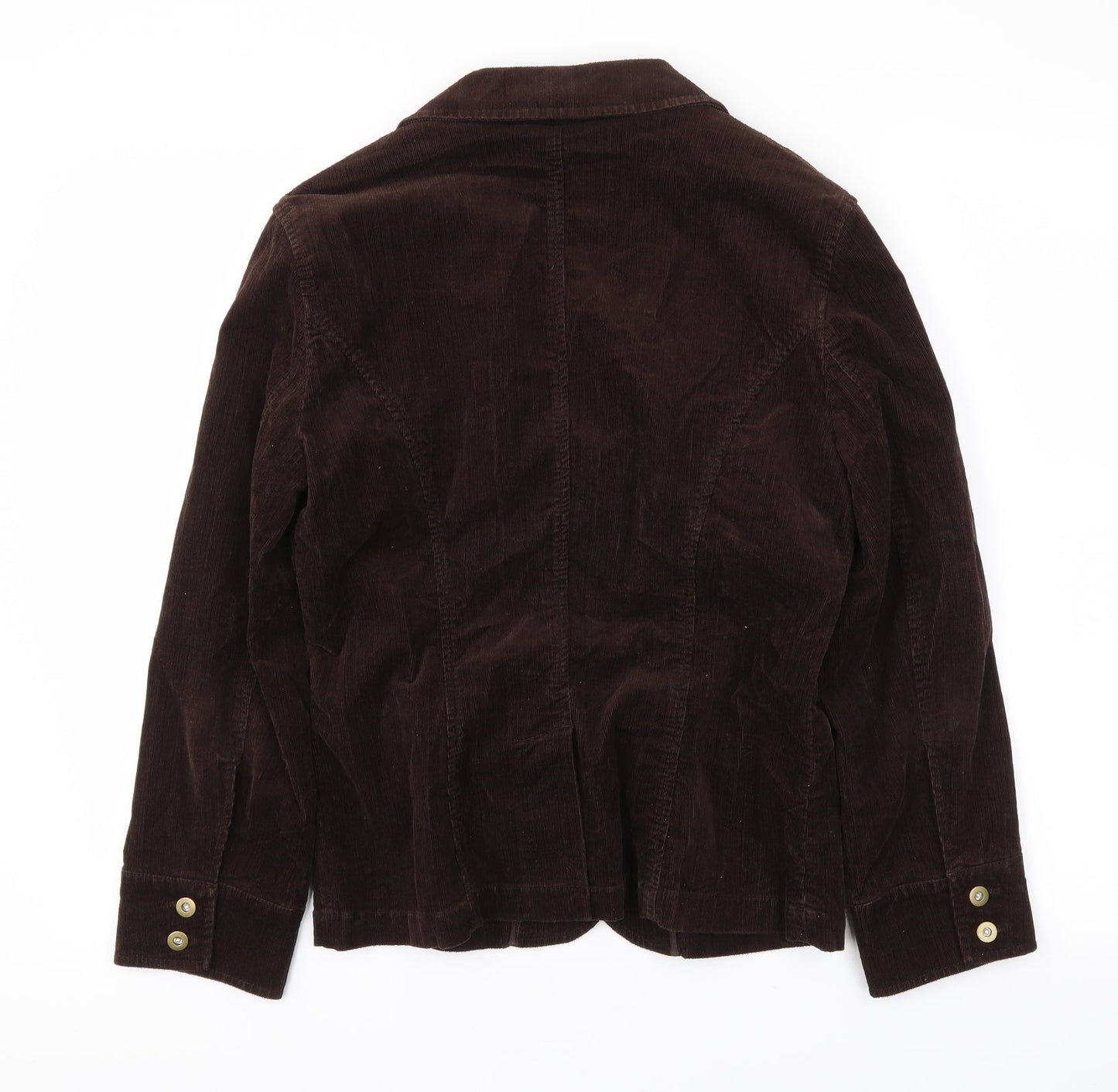 M&S Womens Brown   Jacket Blazer Size 10