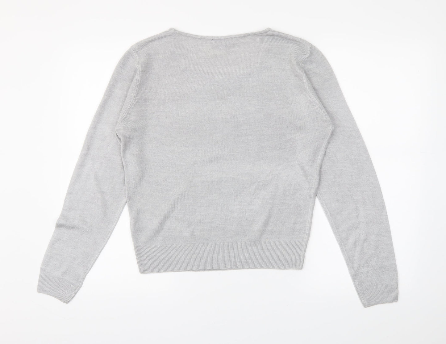 PEP&CO Womens Grey   Tunic Jumper Size 14