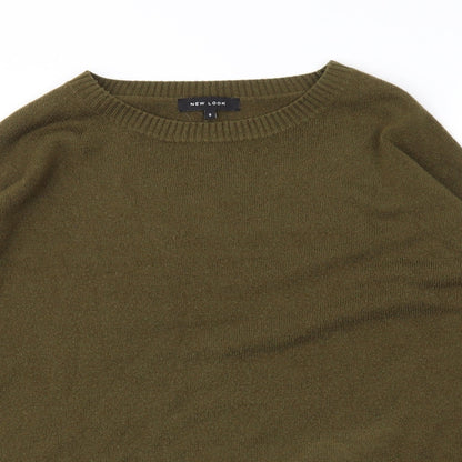 New Look Womens Green   Pullover Jumper Size S