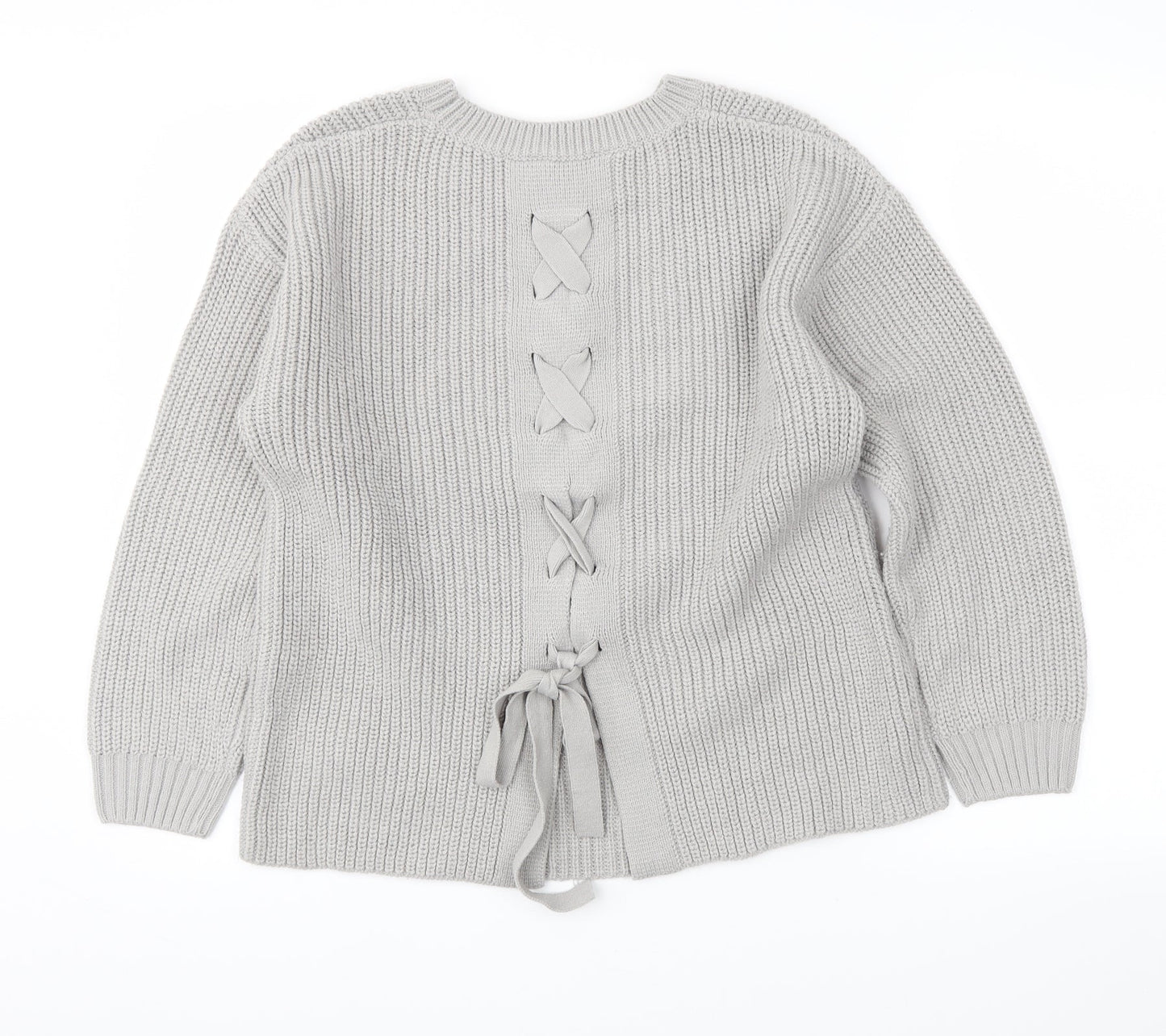 Dorothy Perkins Womens Grey   Pullover Jumper Size 10