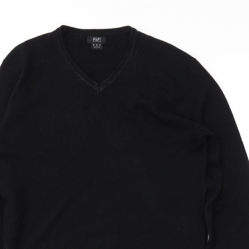 F&F Womens Black   Pullover Jumper Size M