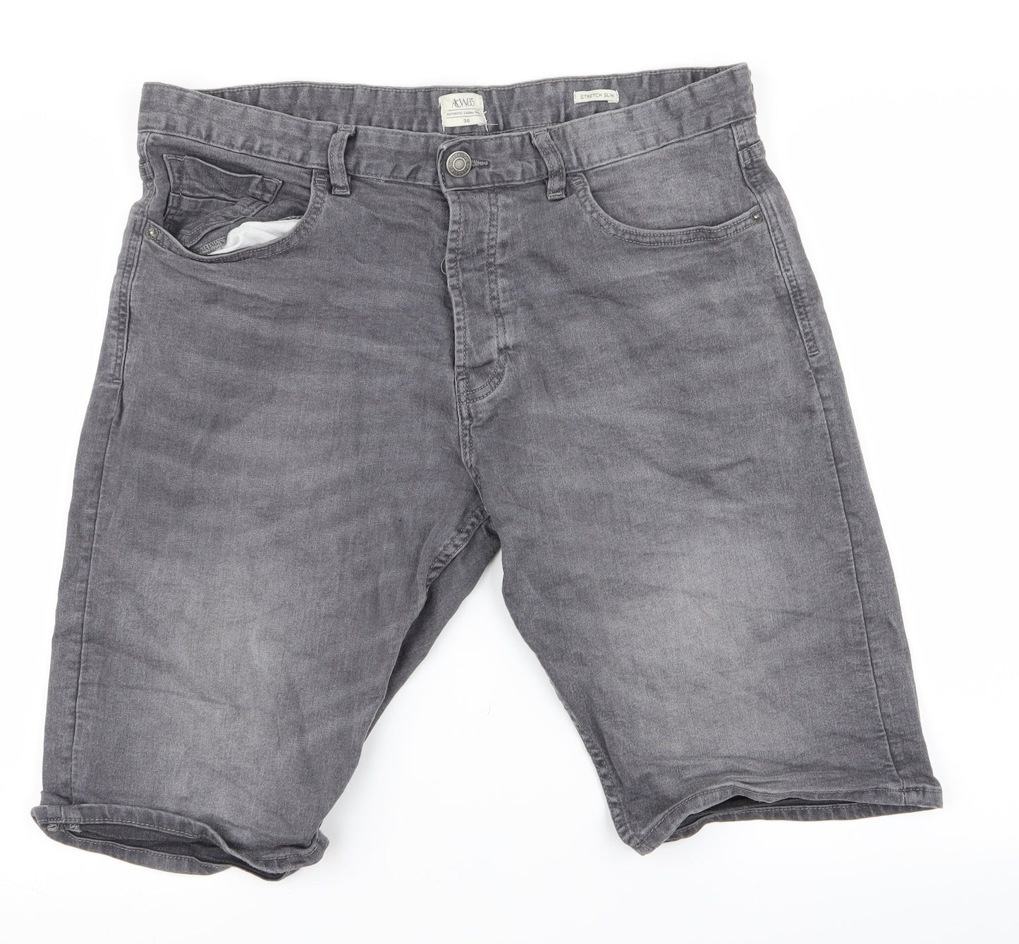 Preworn Womens Grey   Biker Shorts Size 36