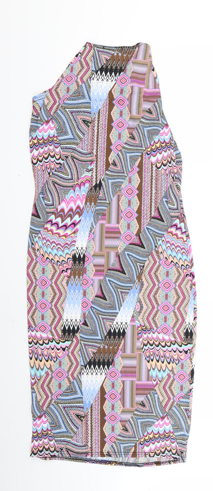 Womens Pink Paisley  Sheath  Size 10