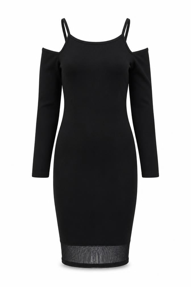 Cameo Womens Black  Rayon Sheath  Size 8