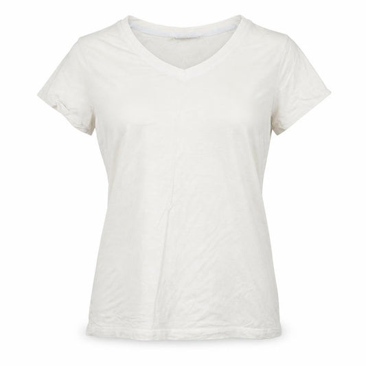 Preworn Womens White   Basic T-Shirt Size M