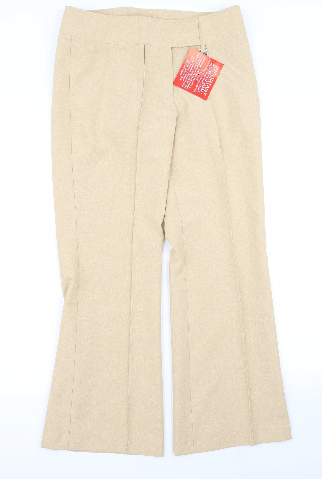 For Women Womens Beige   Trousers  Size 10 L26 in