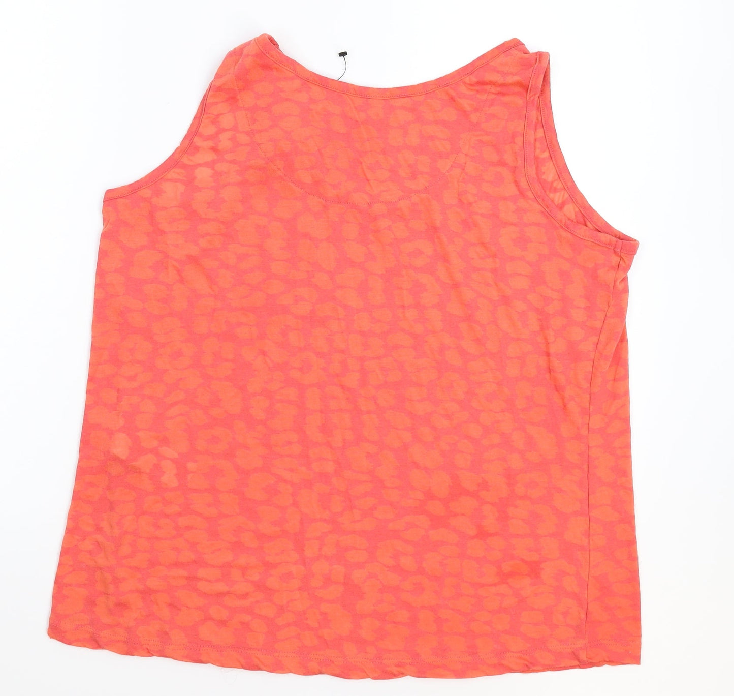 JD Williams Womens Orange   Basic Tank Size 18