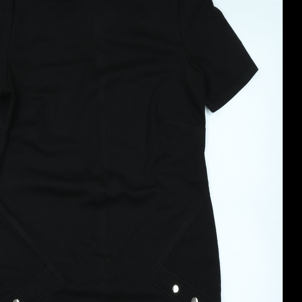 Preworn Womens Black   A-Line  Size 10