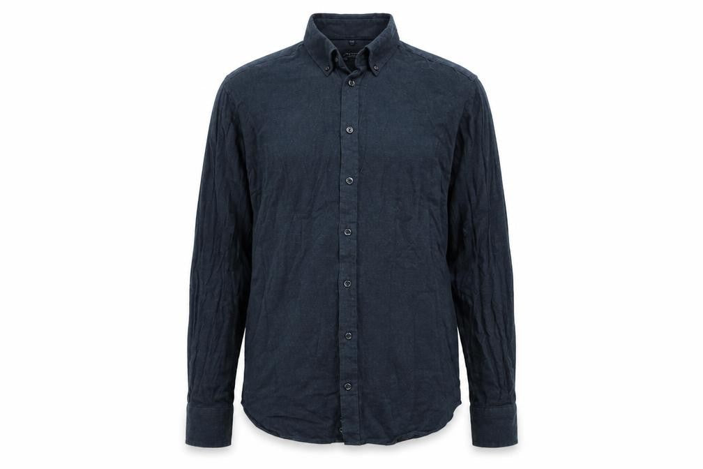 Gino Marcello Mens Blue    Dress Shirt Size S