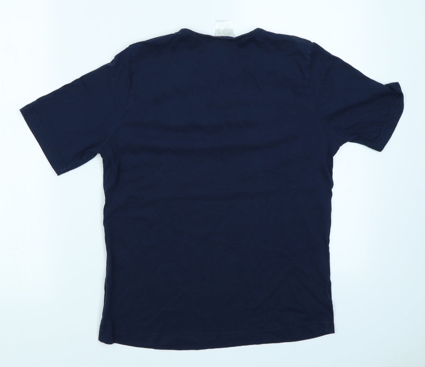 Anne De Lancay Womens Blue   Basic T-Shirt Size 10