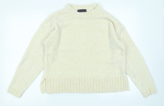 M&S Collection Womens Ivory   Pullover Jumper Size M