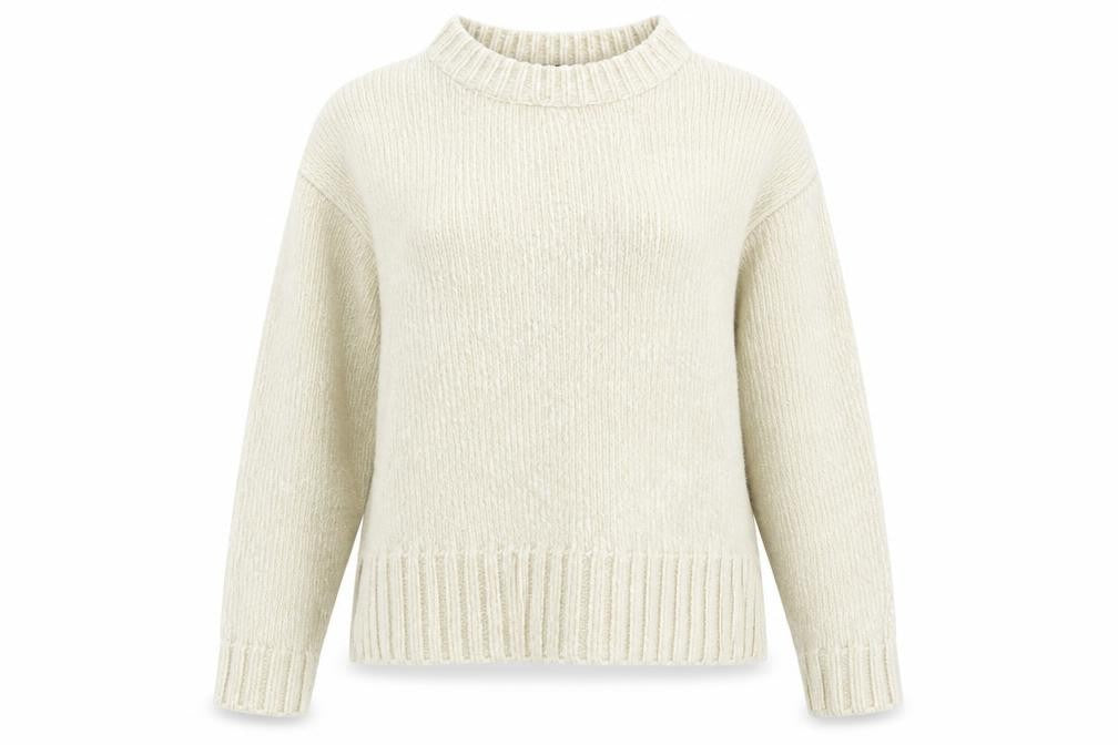 Marks & Spencer Collection Womens Ivory   Pullover Jumper Size M