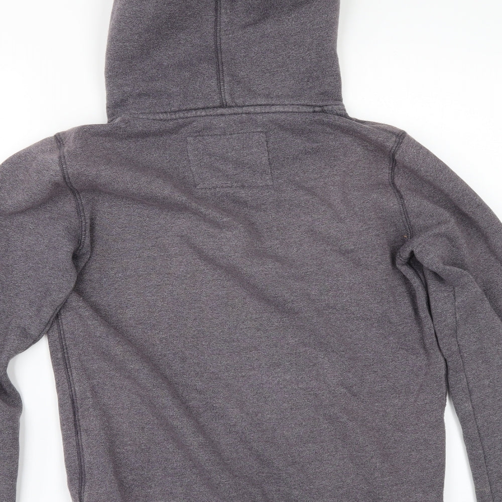 Jack Wills Womens Grey   Pullover Hoodie Size 8