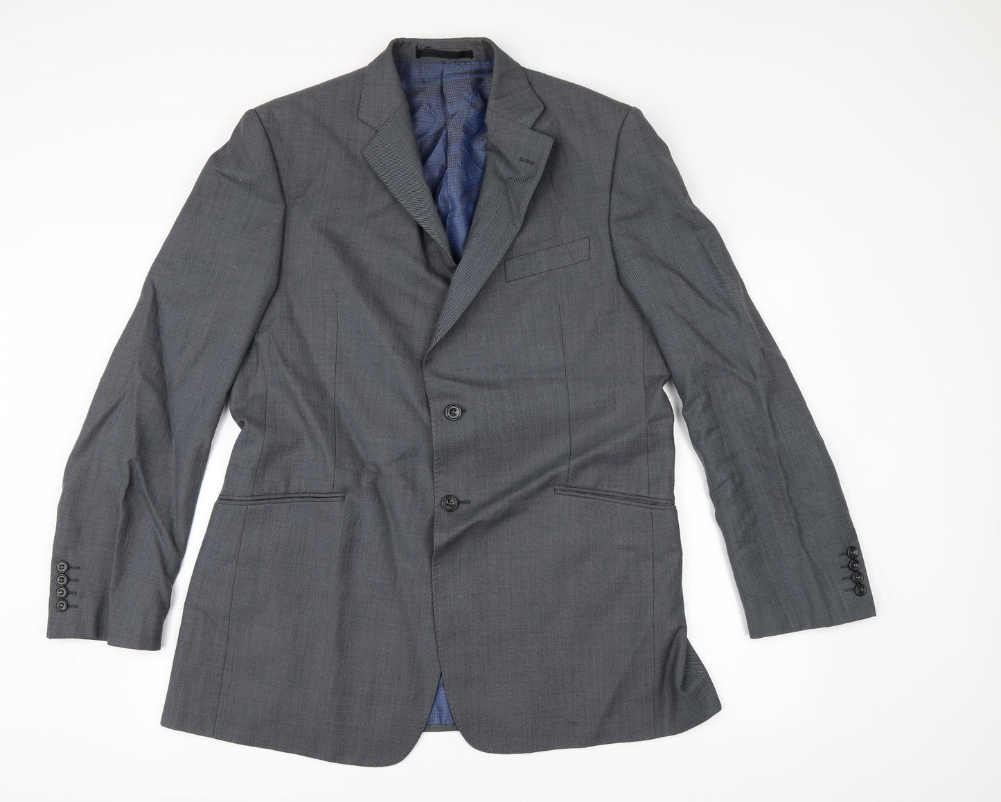 Marks and Spencer Mens Grey   Jacket Suit Jacket Size 42