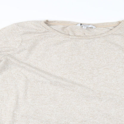 Next Womens Beige   Pullover Jumper Size 14