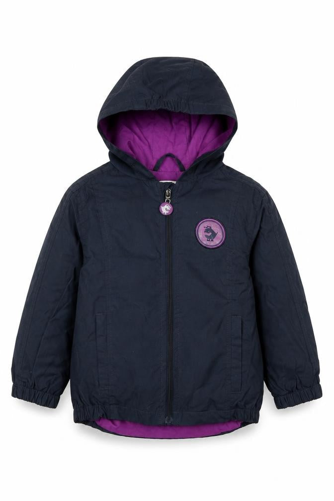 Vertbaudet Girls Blue   Parka Coat Size 3 Years