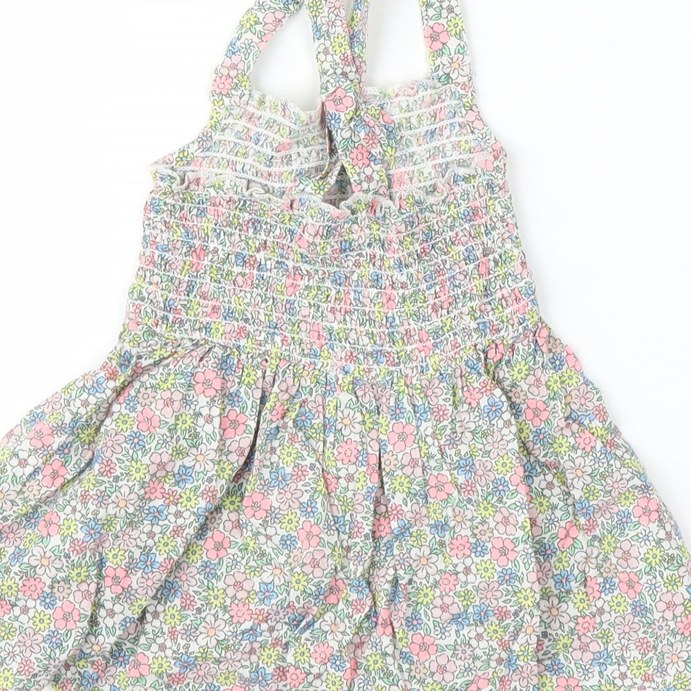 Primark Girls Pink Floral  A-Line  Size 6-9 Months