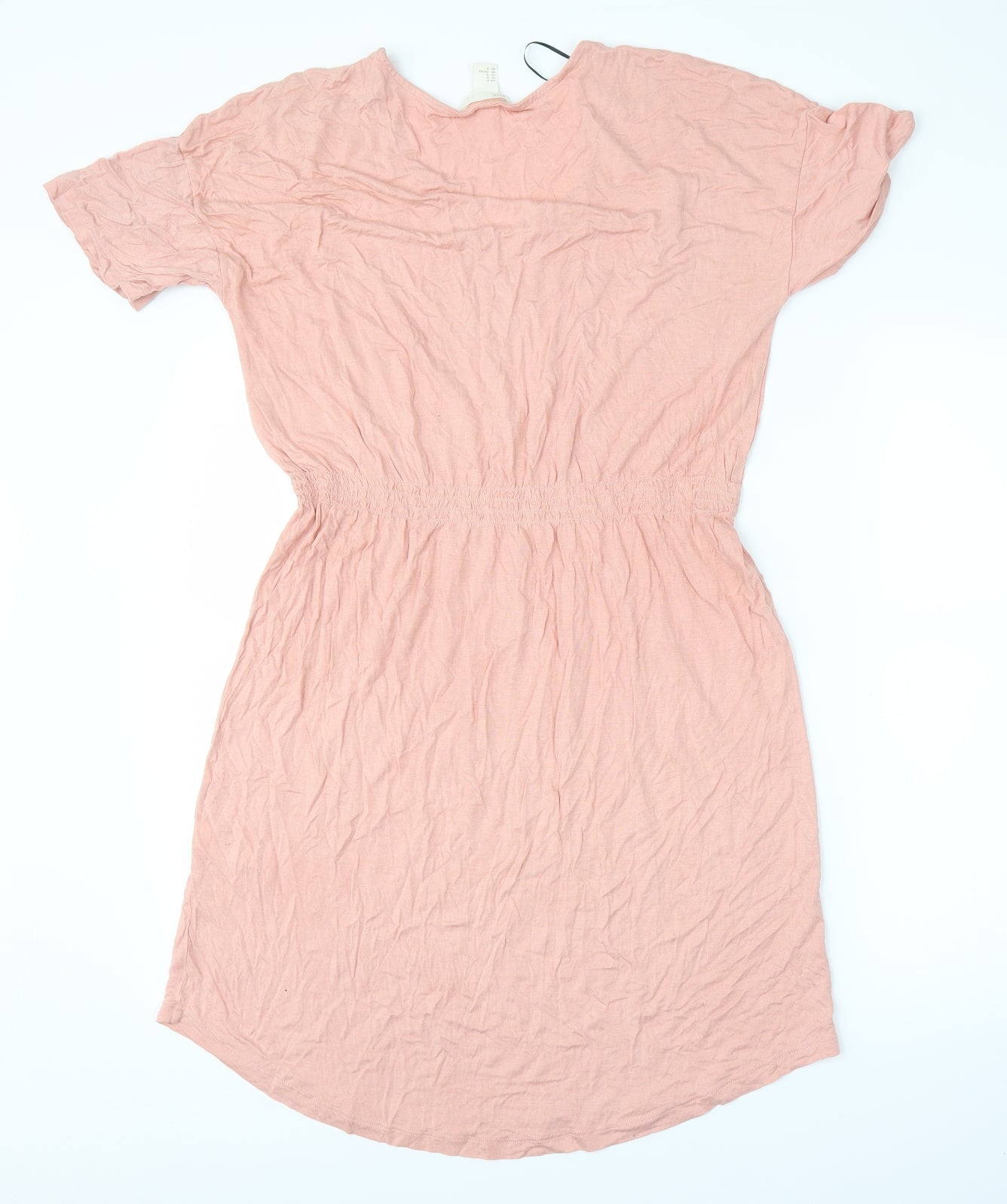 H&M Womens Pink   Skater Dress  Size M