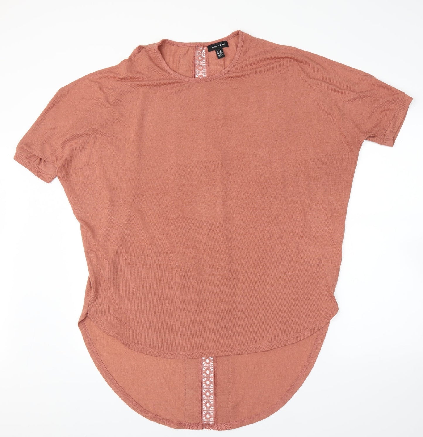New Look Womens Pink   Tunic Blouse Size M