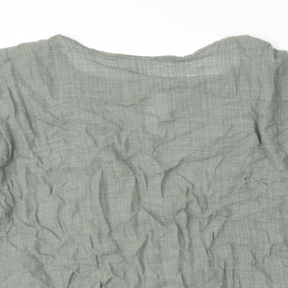 Preworn Womens Green   Cape Jumper Size M
