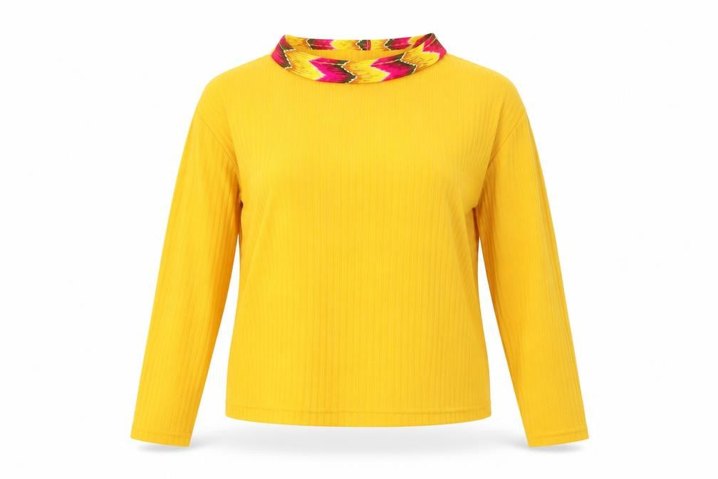 Preworn Womens Yellow   Basic Blouse Size L